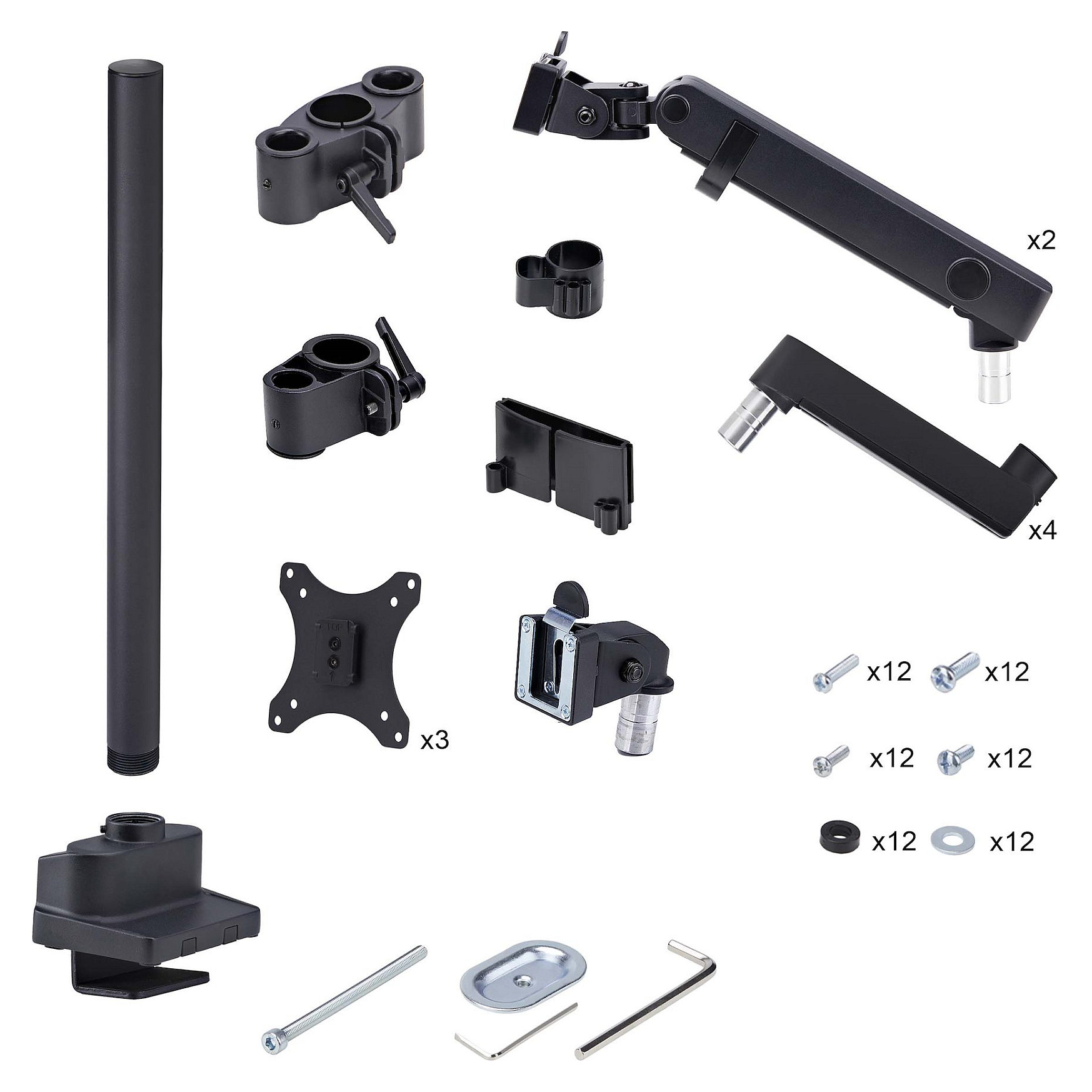 Stalak za monitor STARTECH ARMTRIPLE, za 3 monitora do 27 inča-9