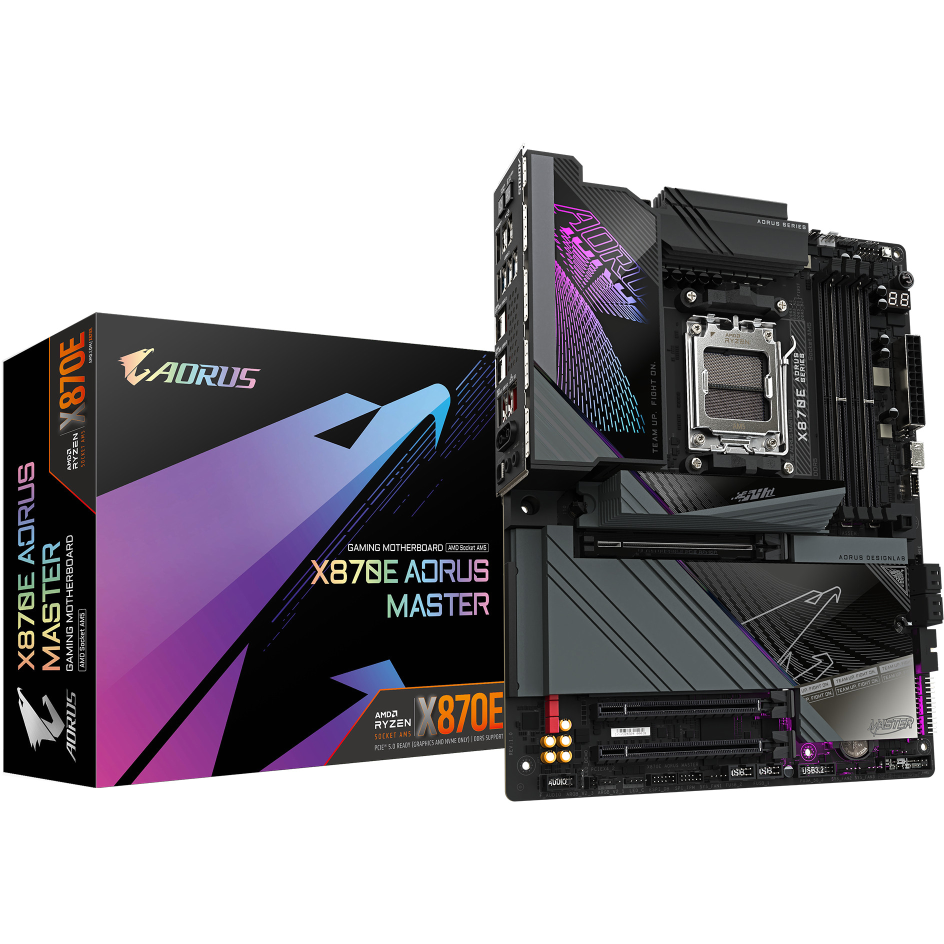 Motherboard GIGABYTE AORUS X870E MASTER ATX Socket AM5 AMD X870E-1