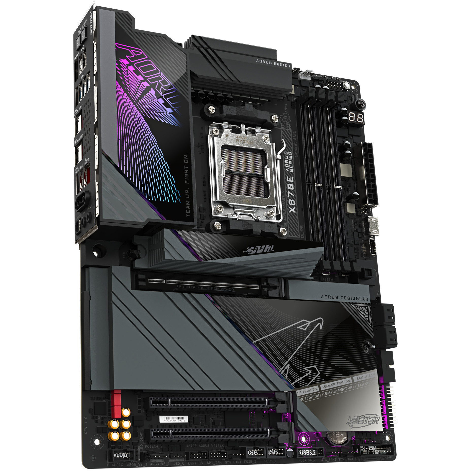 Motherboard GIGABYTE AORUS X870E MASTER ATX Socket AM5 AMD X870E-3