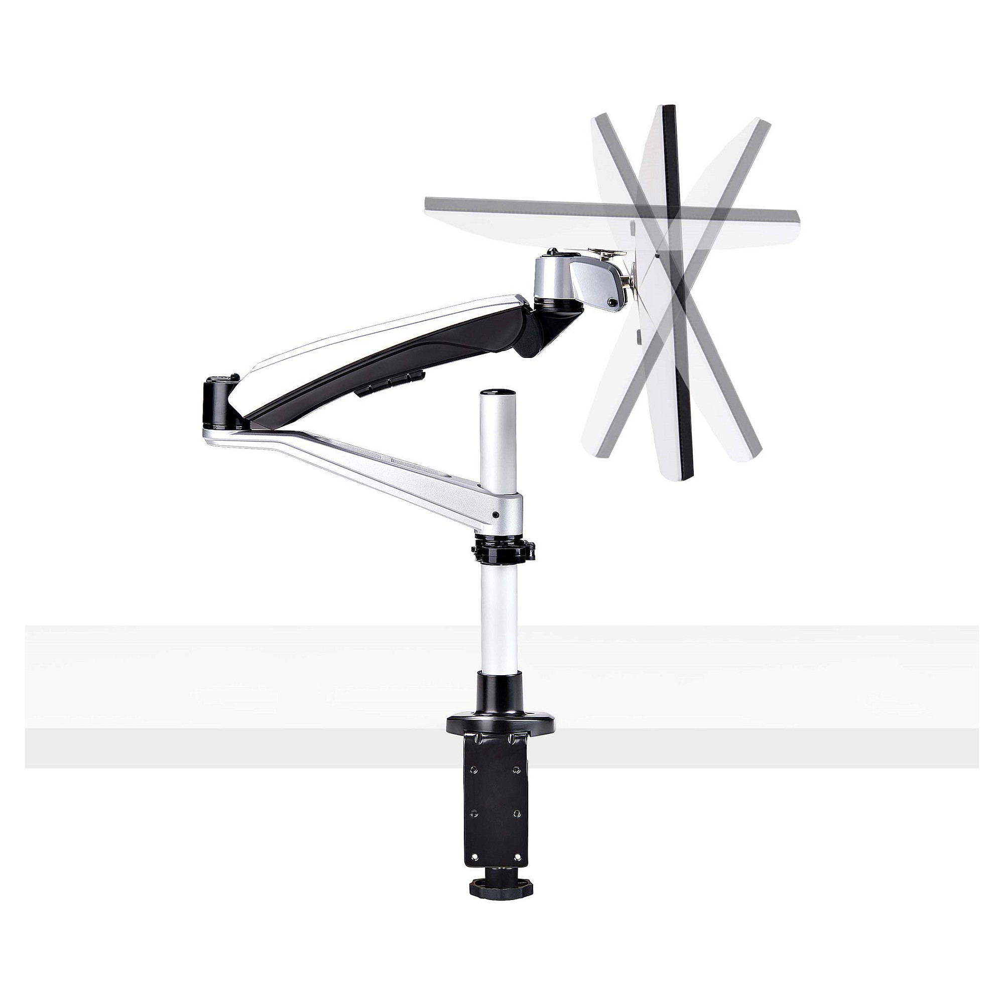 Stolni nosač za monitor STARTECH.COM ARMPIVOTB, do 30", VESA-22