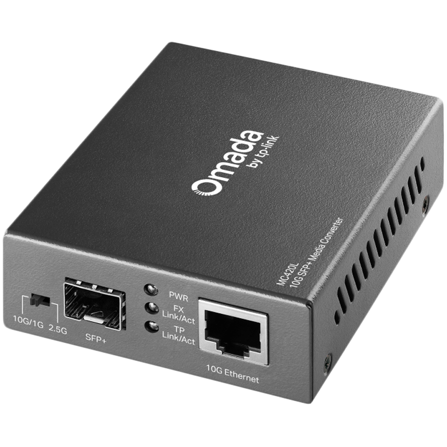 Switch TP-LINK Omada MC420L (10G, RJ-45, SFP+, 10 Gbps)-0