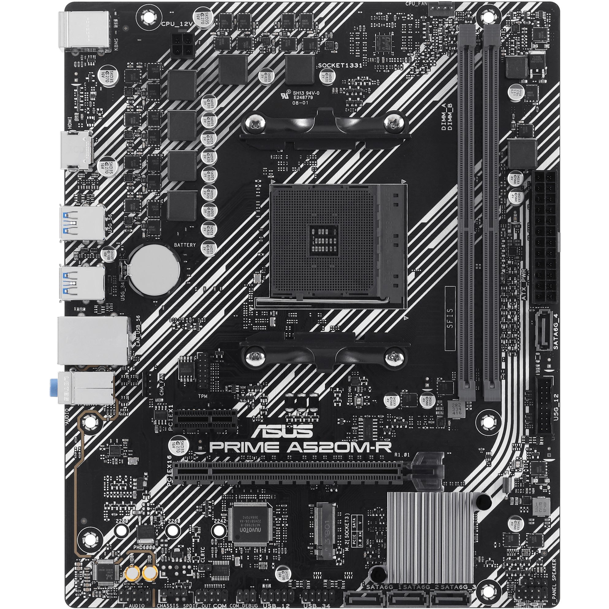 Matična ploča ASUS PRIME A520M-R (am4, a520, micro atx, ddr4)-2