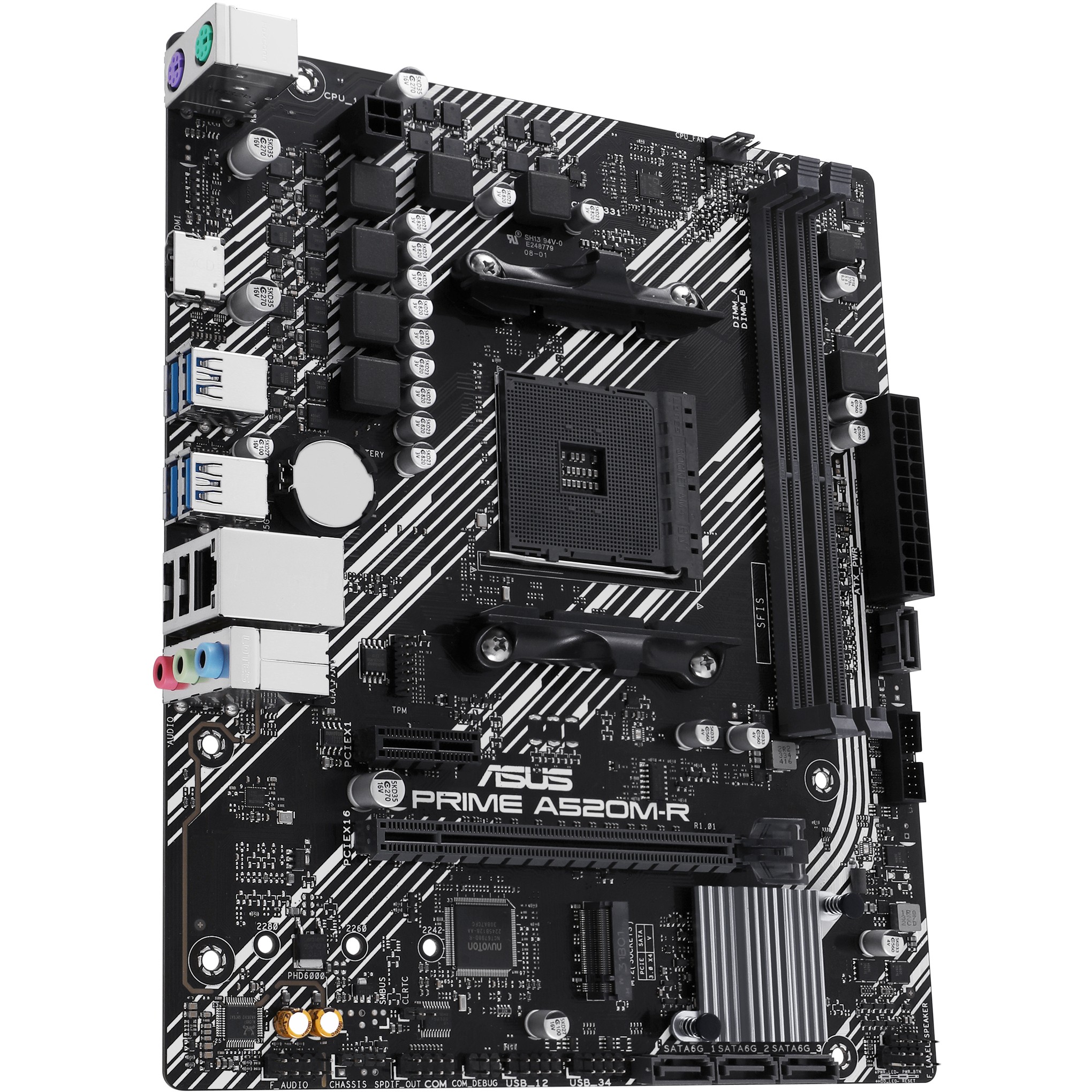 Matična ploča ASUS PRIME A520M-R (am4, a520, micro atx, ddr4)-4