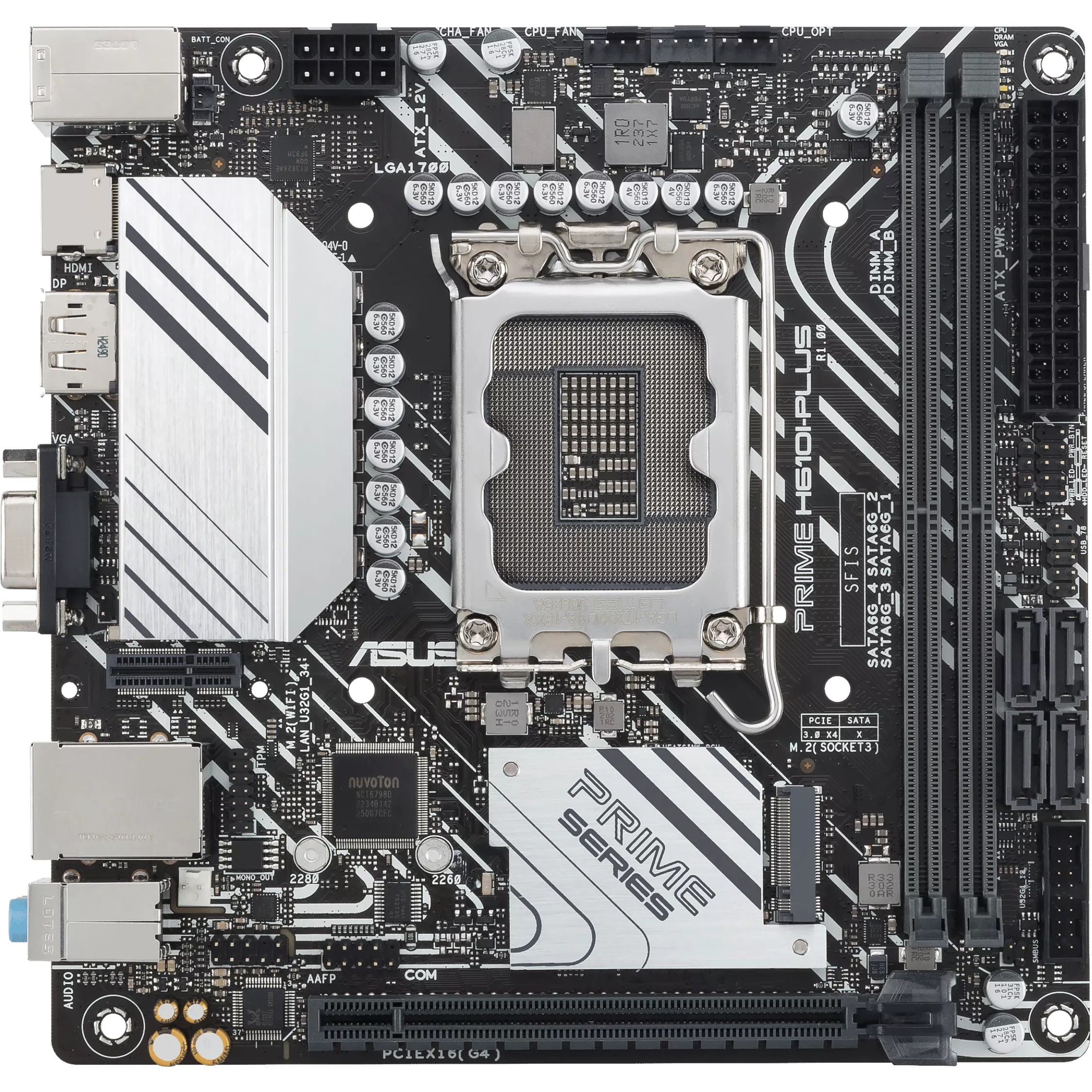 MB ASUS Intel 1700 PRIME H610I-PLUS-CSM-2