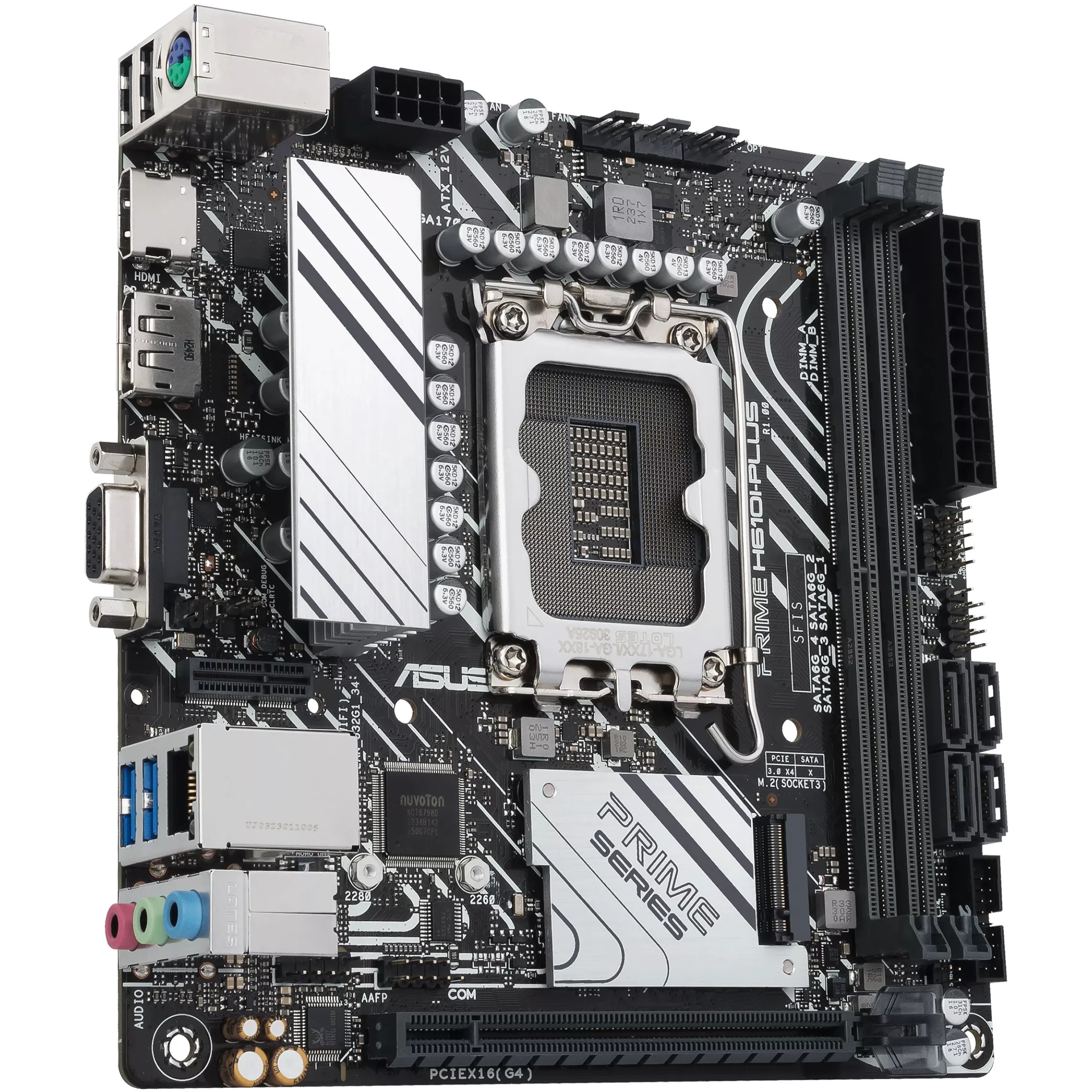 MB ASUS Intel 1700 PRIME H610I-PLUS-CSM-4