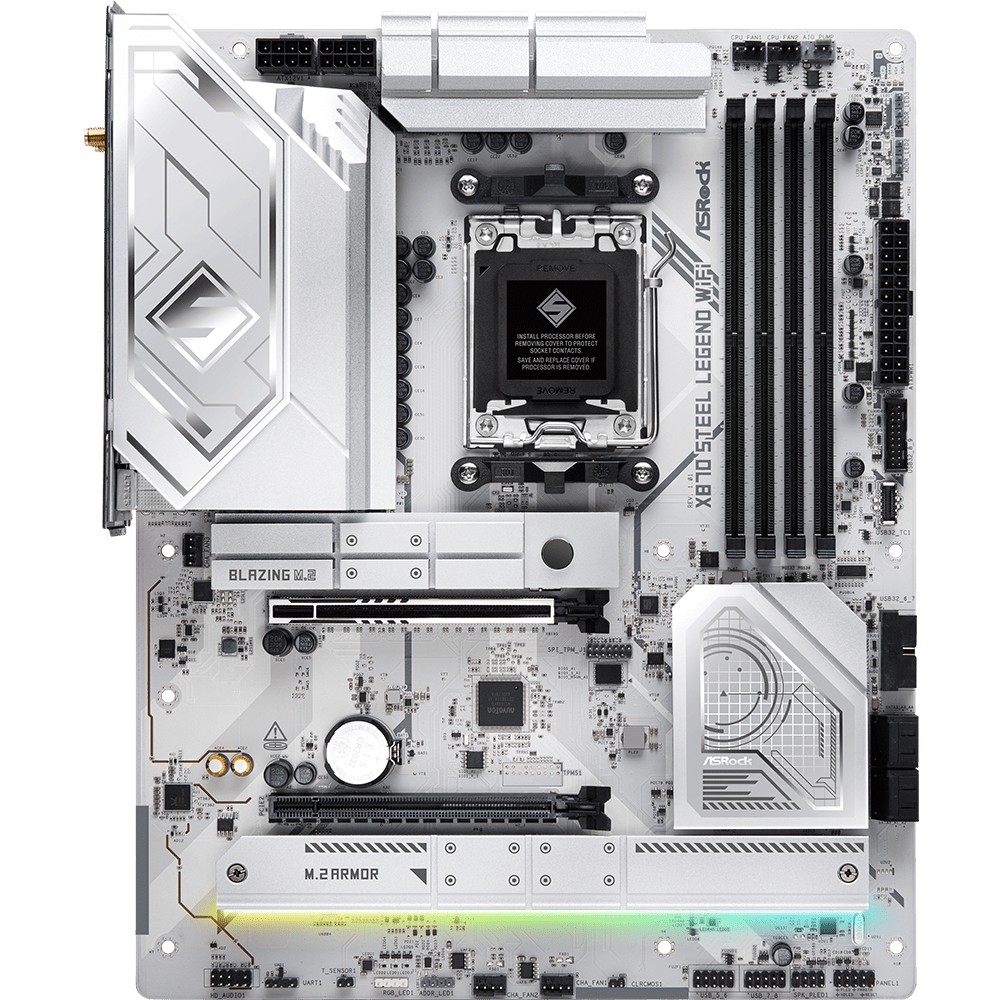 Matična ploča ASROCK X870 Steel Legend WiFi (Socket AM5, AMD X870, DDR5 RAM, 2.5 Gigabit Ethernet, Wi-Fi 7)-2