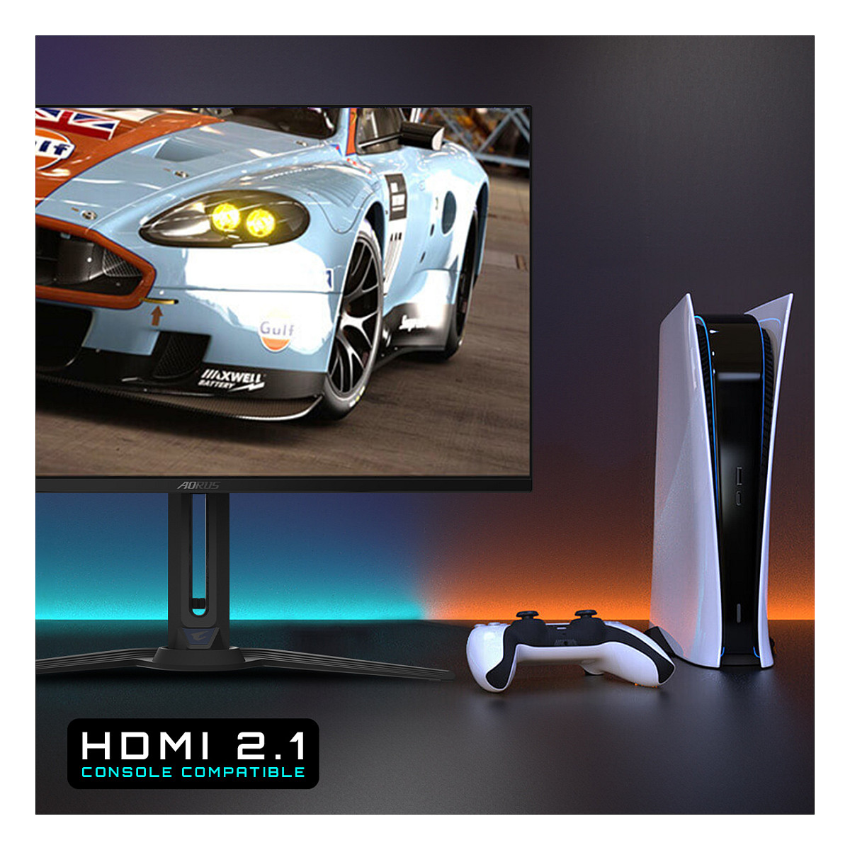 Monitor GIGABYTE AORUS FO32U (32", UHD, OLED, 165 Hz, HDMI/DP/USB-C)-4