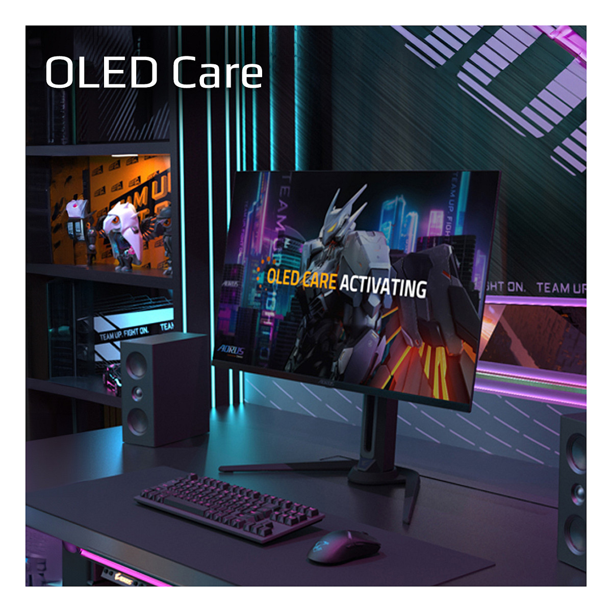 Monitor GIGABYTE AORUS FO32U (32", UHD, OLED, 165 Hz, HDMI/DP/USB-C)-6