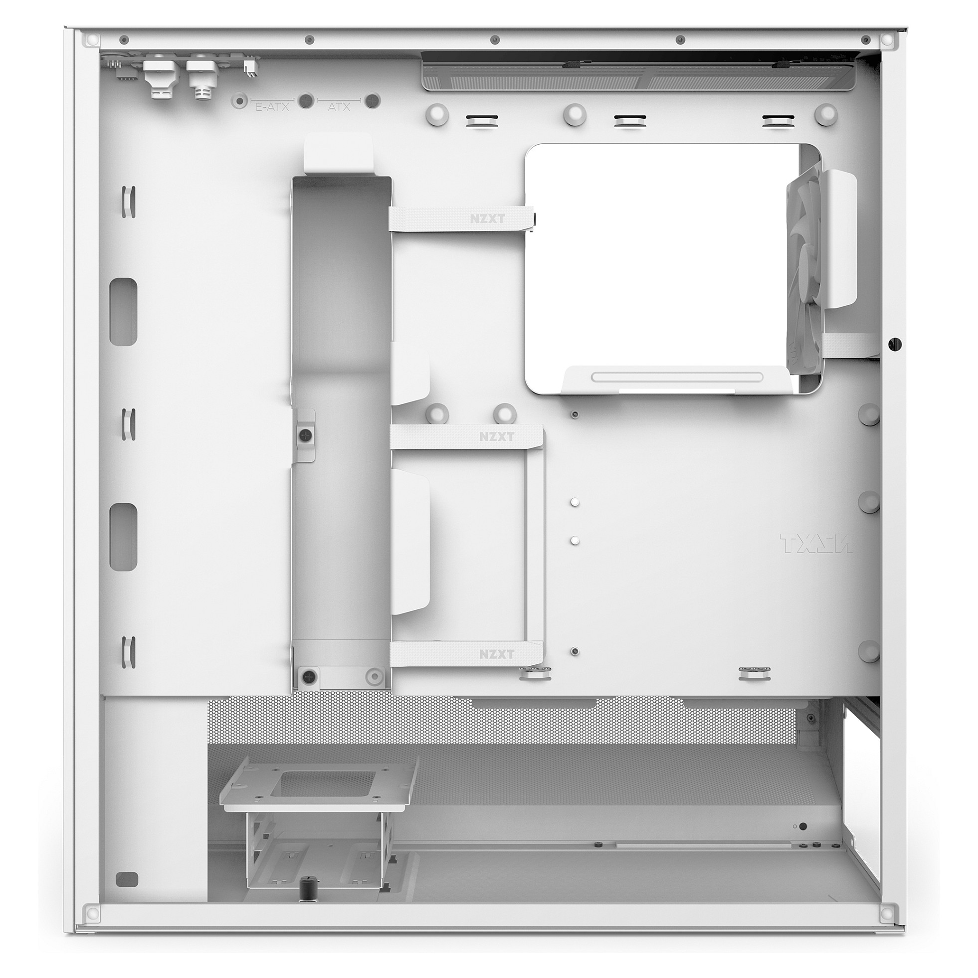 Case NZXT H5 Flow RGB White Midi ATX (2024)-7
