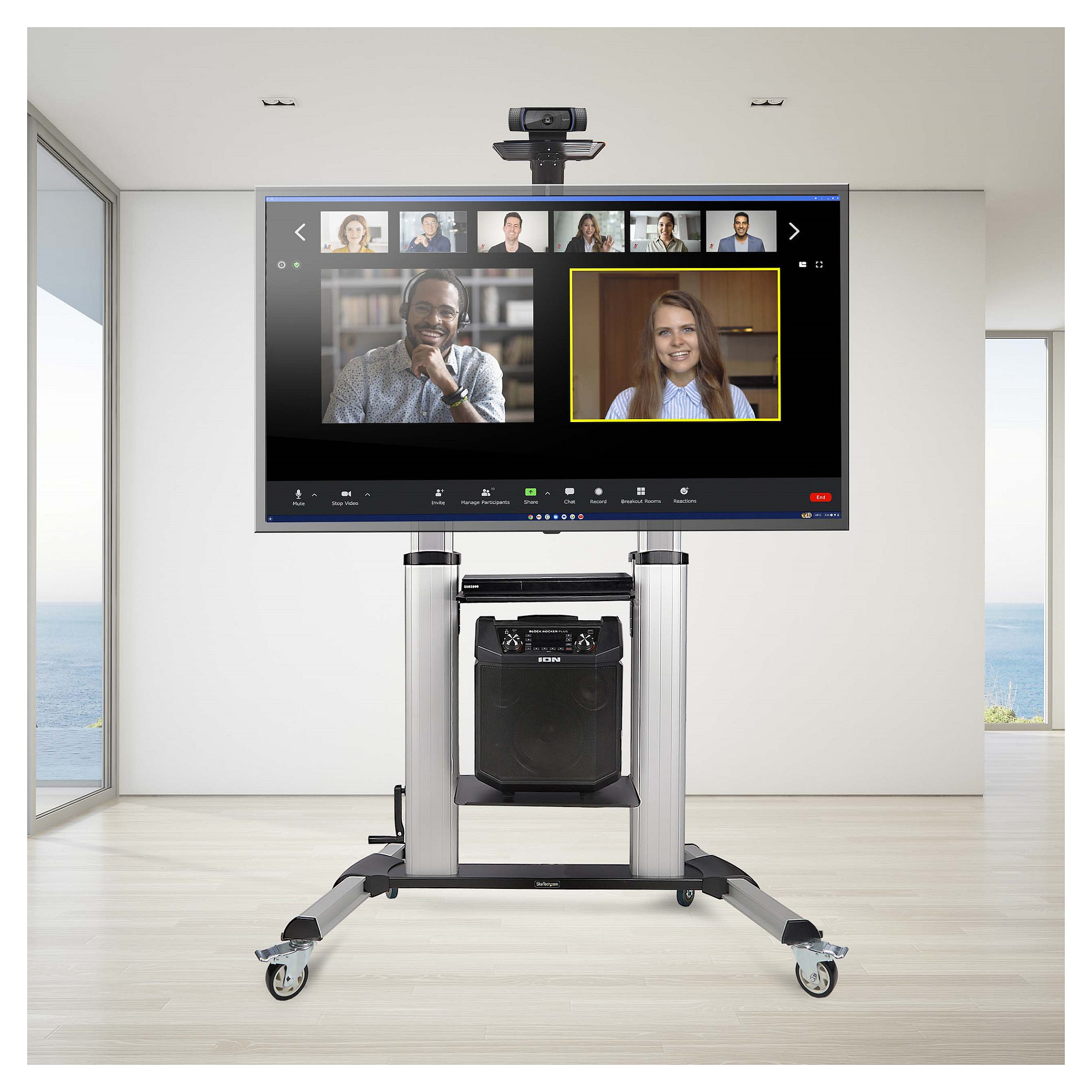 Mobilni stalak za TV STARTECH.COM STNDMTV100 (za zaslone 60" - 100")-25