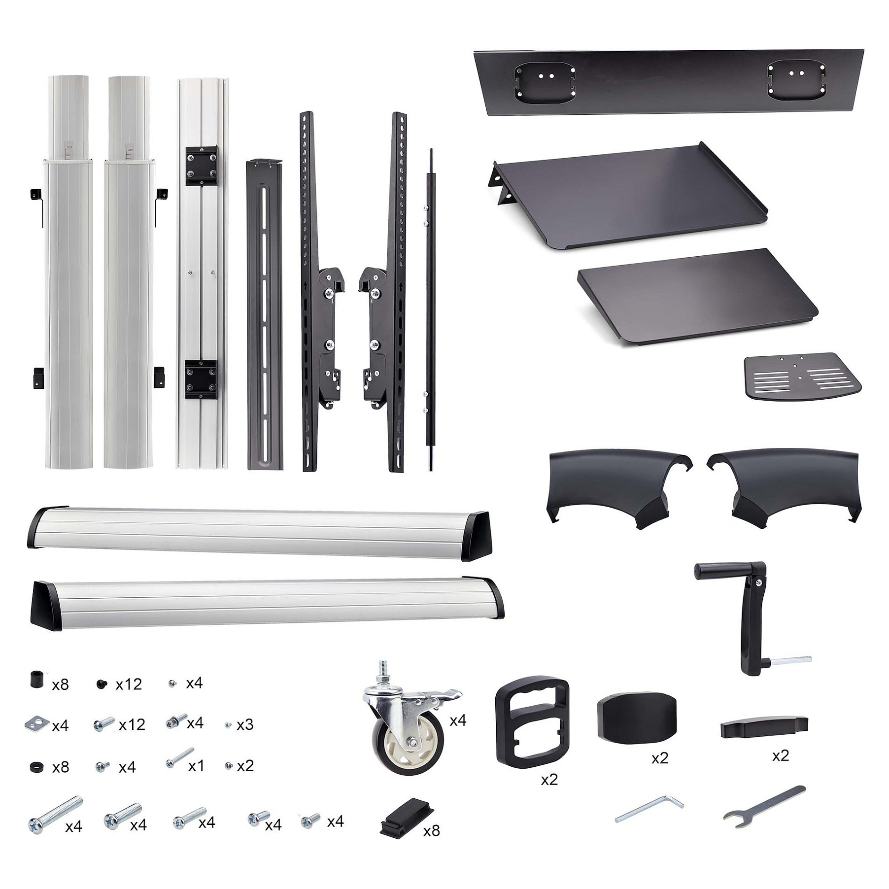Mobilni stalak za TV STARTECH.COM STNDMTV100 (za zaslone 60" - 100")-26