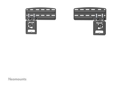 Neomounts WL30-265BL1 mounting kit - Ultra-Flat, fixed - for digital signage LCD panel / LCD display - black-2