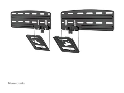 Neomounts WL30-265BL1 mounting kit - Ultra-Flat, fixed - for digital signage LCD panel / LCD display - black-0