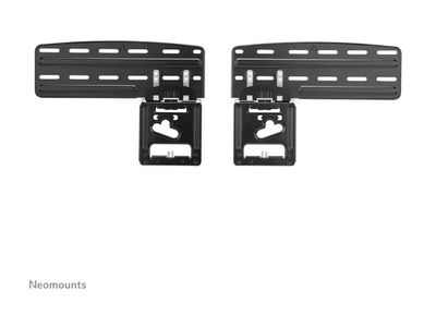 Neomounts WL30-265BL1 mounting kit - Ultra-Flat, fixed - for digital signage LCD panel / LCD display - black-1
