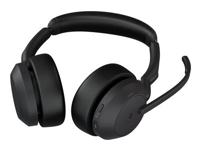 Slušalice JABRA Evolve2 55 MS Stereo (Bluetooth 5.2, over-ear, ANC, do 37 h baterije, USB-C)-1