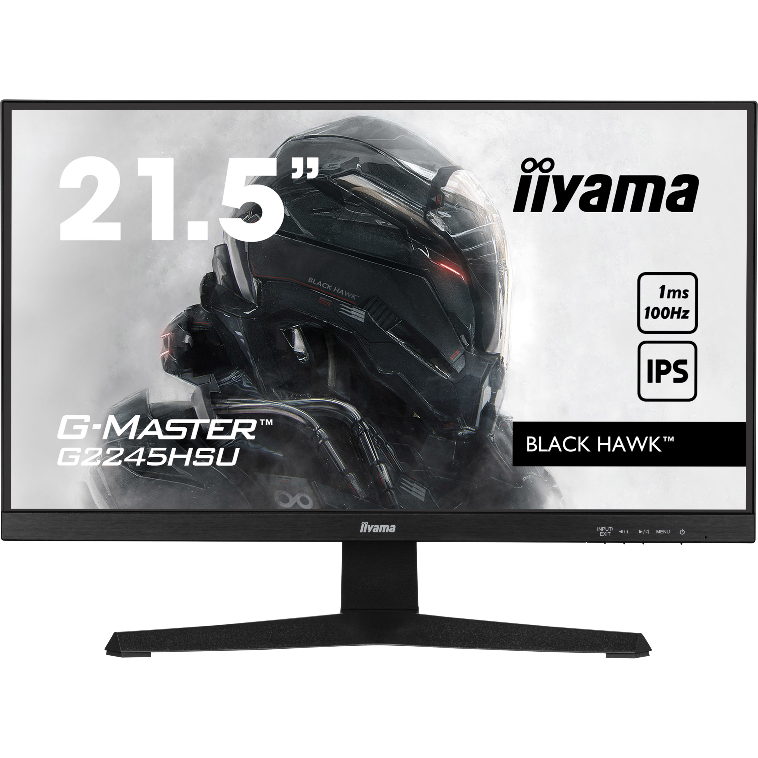 Monitor IIYAMA G-MASTER G2245HSU-B1 Black Hawk (21,5", Full HD, IPS, 1ms, 100Hz)-2