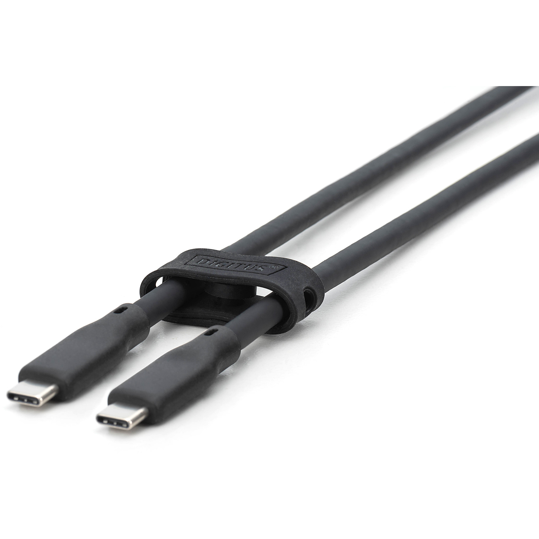 Kabel DIGITUS USB-C to USB-C 2m Black (5 Gbps, 4K@60Hz, USB Power Delivery 100 W)-3