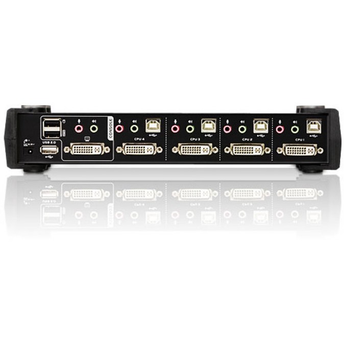 Kvm / audio prekidač ATEN CubiQ CS1764A (4 porta)-4