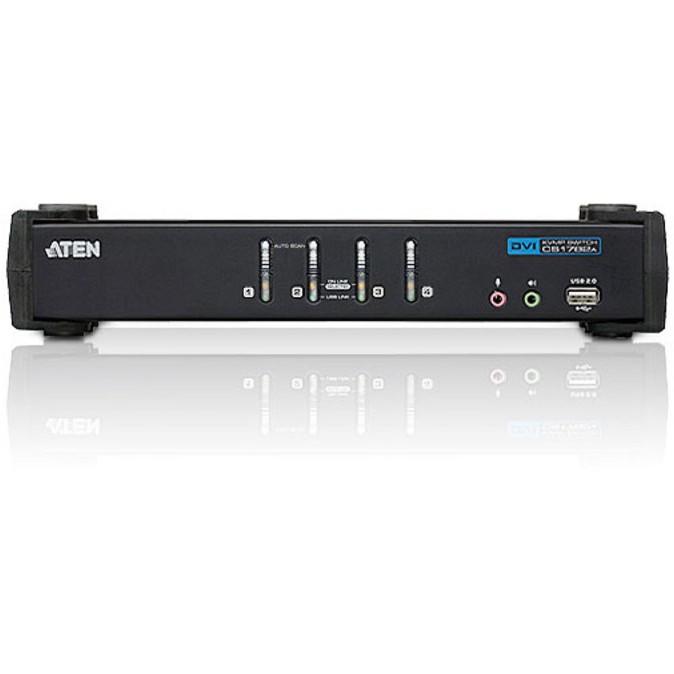 Kvm / audio prekidač ATEN CubiQ CS1764A (4 porta)-5