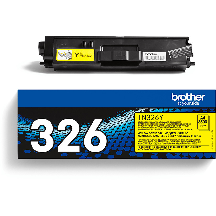 Toner BROTHER TN326Y (original) žuta-9