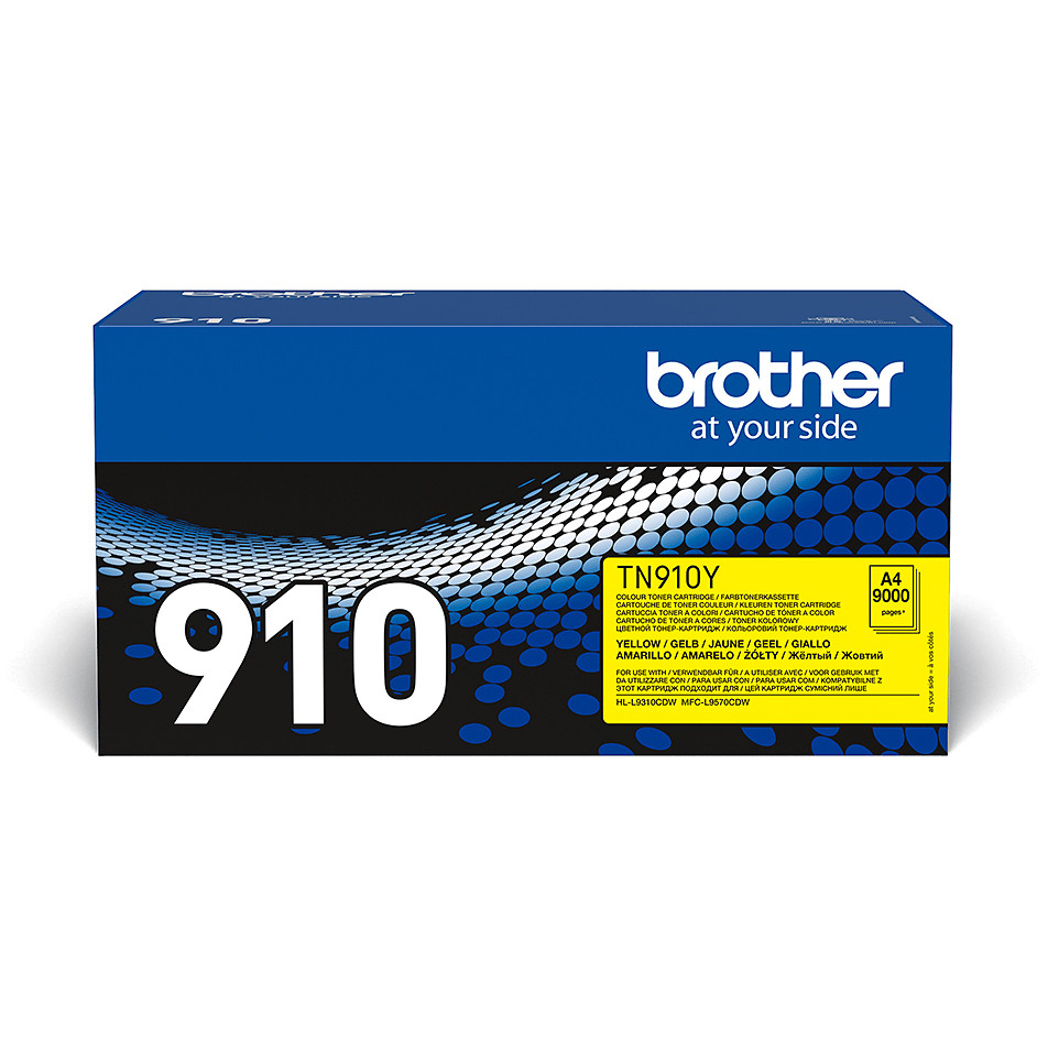 Toner BROTHER TN910Y (Ultra Jumbo, original) žuta-2