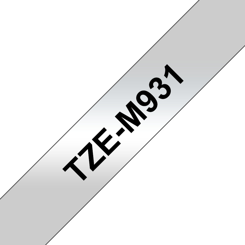 Traka za označavanje BROTHER TZeM931 (laminirana traka, 1 rola, 1.2 cm x 8 m)-2