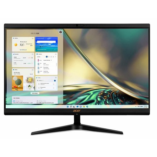 All-in-One računalo ACER Aspire C24-1700 (23.8", IPS, 1920 × 1080, Core i3-1215U, 8 GB, 512 GB SSD, Intel UHD Graphics, Windows 11, non-HR tipkovnica, crna boja)-0