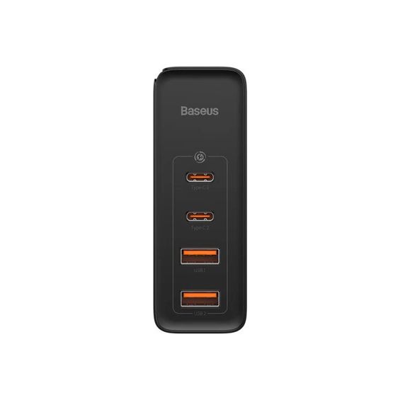 Adapter BASEUS GaN2 Pro Quick Charger 100W, 2x USB-A, 2x USB-C, Black, CCGAN2P-L01-3