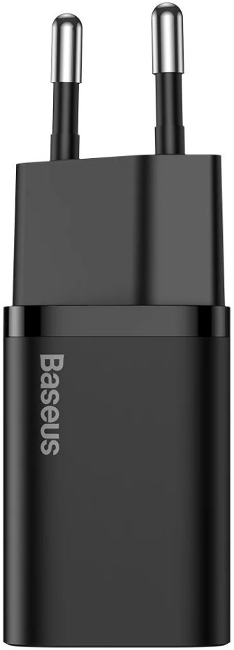 Adapter BASEUS Super Si Quick Charger 30W, 1x USB-C, Black, CCSUP-J01-5