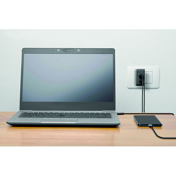 Adapter CELLULARLINE 2 port - USB i Type-C 42W-4