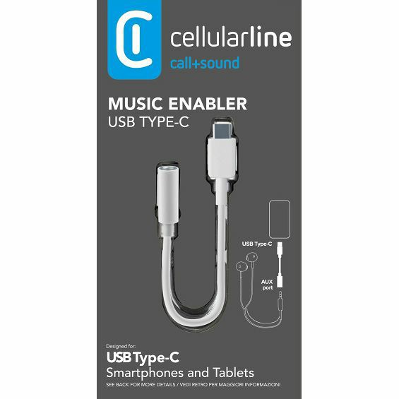 Adapter za mobitel CELLULARLINE AUX - TYPE C-3