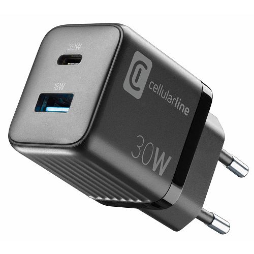 Adapter CELLULARLINE MULTIPOWER Micro 30W DUAL