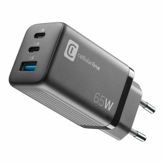 Adapter CELLULARLINE MULTIPOWER Micro 65W 2 x USB-3