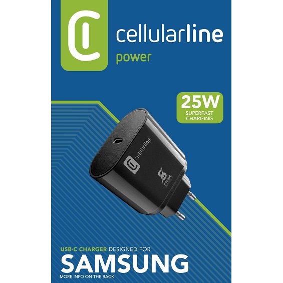 Adapter CELLULARLINE SAMSUNG USB-C 25W-4