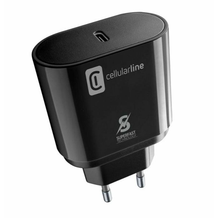 Adapter CELLULARLINE USB-C + kabel USB-C 25W-0
