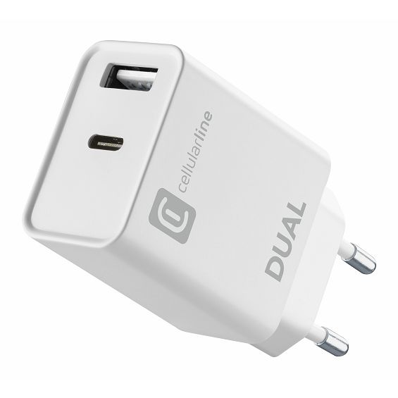 Adapter CELLULARLINE za iPHONE DUAL 20W-0