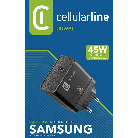 Adapter CELLULARLINE za SAMSUNG Type-C 45W-2