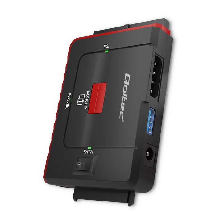 Qoltec 50645 Adapter USB 3.0 to IDE | SATA III-7