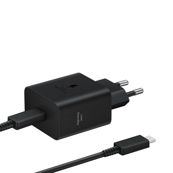 SAMSUNG KUĆNI PUNJAČ EP-T4511XBE,45W,Type C kabel 1.8m, crni-14