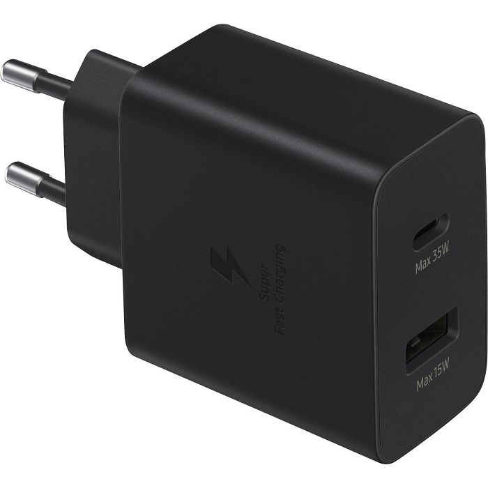 Adapter SAMSUNG USB-C, USB-A crni, EP-TA220NBEGEU