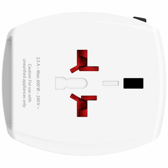 Putni adapter SKROSS, Muv USB, Euro, Aus/Kina, UK, SAD/Japan+2x USB-A-4