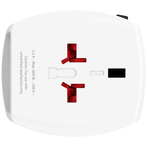 Putni adapter SKROSS, Muv USB, Euro, Aus/Kina, UK, SAD/Japan+2x USB-A-1