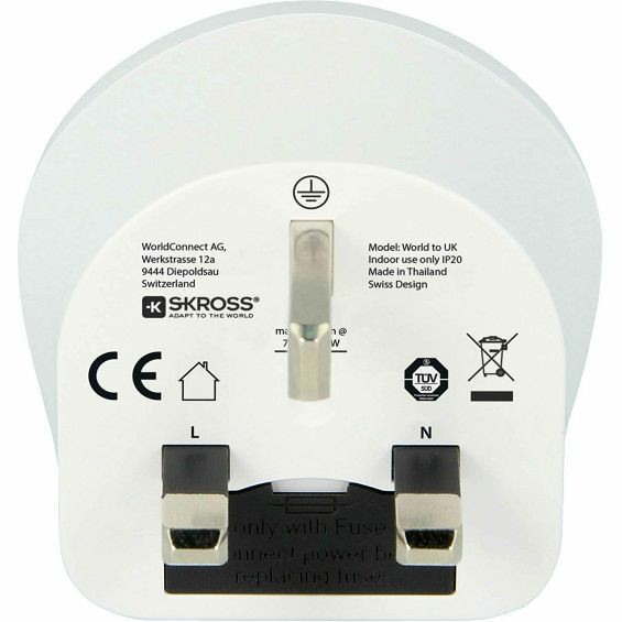 Putni adapter SKROSS, World To UK, 1.500225-E-5