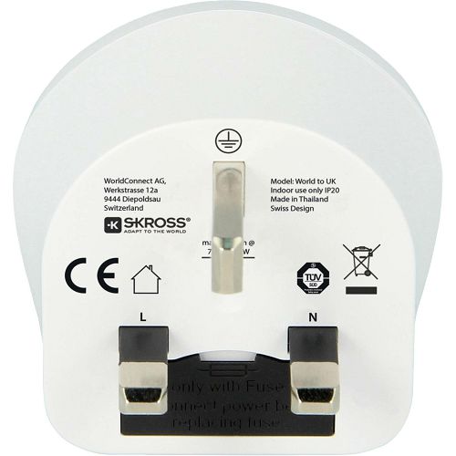 Putni adapter SKROSS, World To UK, 1.500225-E-1