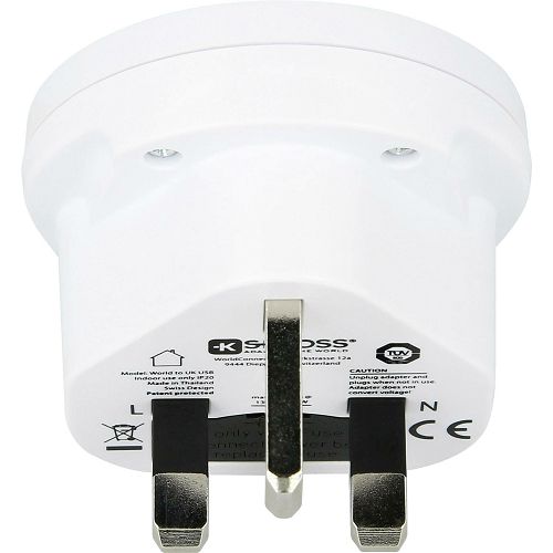 Putni adapter SKROSS, World To UK USB, 1500267-2