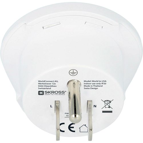 Adapter SKROSS, World To USA-2