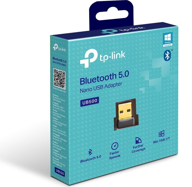 Adapter TP-LINK UB500 Bluetooth (nano USB) 5.0-5