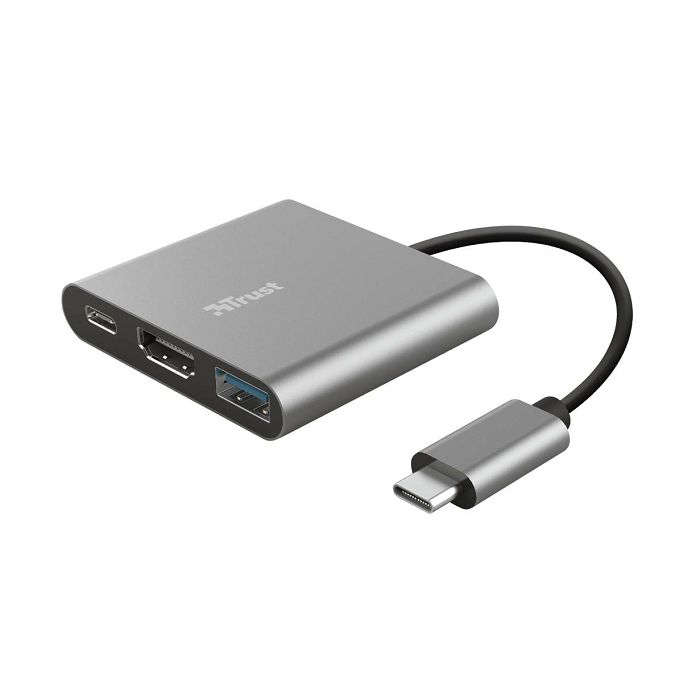 Adapter TRUST DALYX 3-in-1 Multiport USB-C (5 godina jamstva)-0