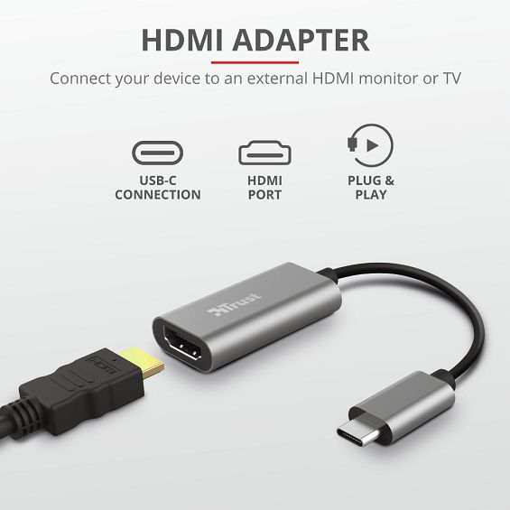 Adapter TRUST DALYX USB-C na HDMI (5 godina jamstva)-3