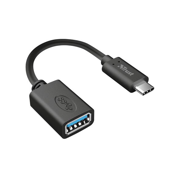 Adapter TRUST USB-C (m) na USB 3.1 (ž) crni (5 godina jamstva)-5